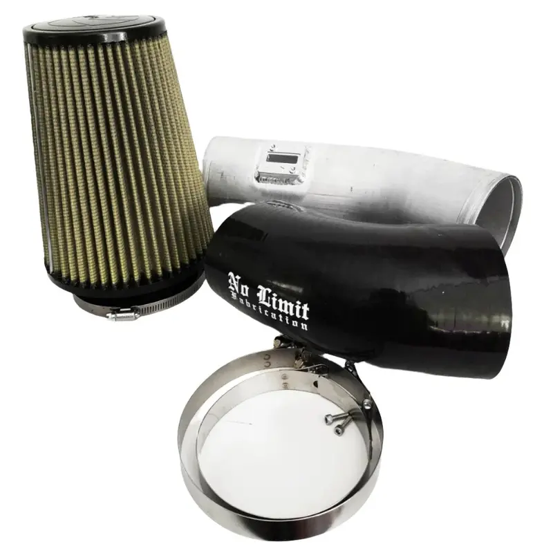 No Limit Fabrication Raw Cold Air Intake With Pro Guard 7 Filter For 2011–2016 Ford 6.7L Powerstroke 1