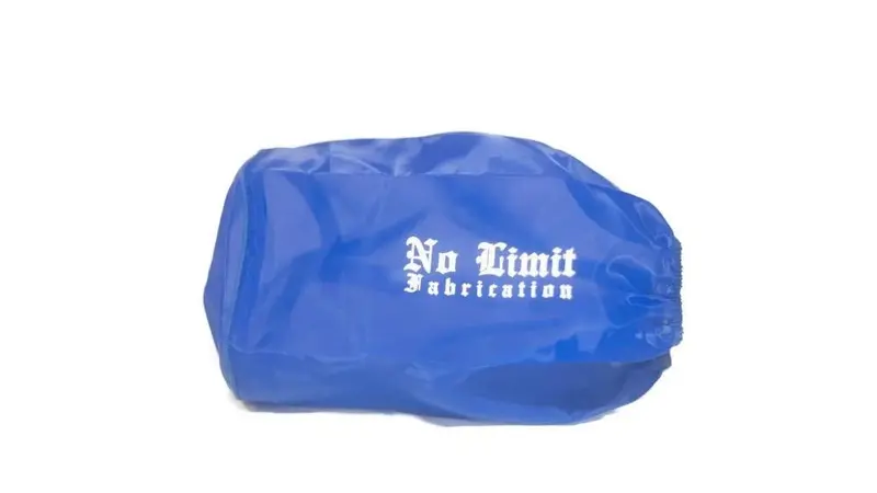 No Limit Polished Air Intake With Pg7 Filter And Blue Pre-Filter For 2003 6.0L Powerstroke 2