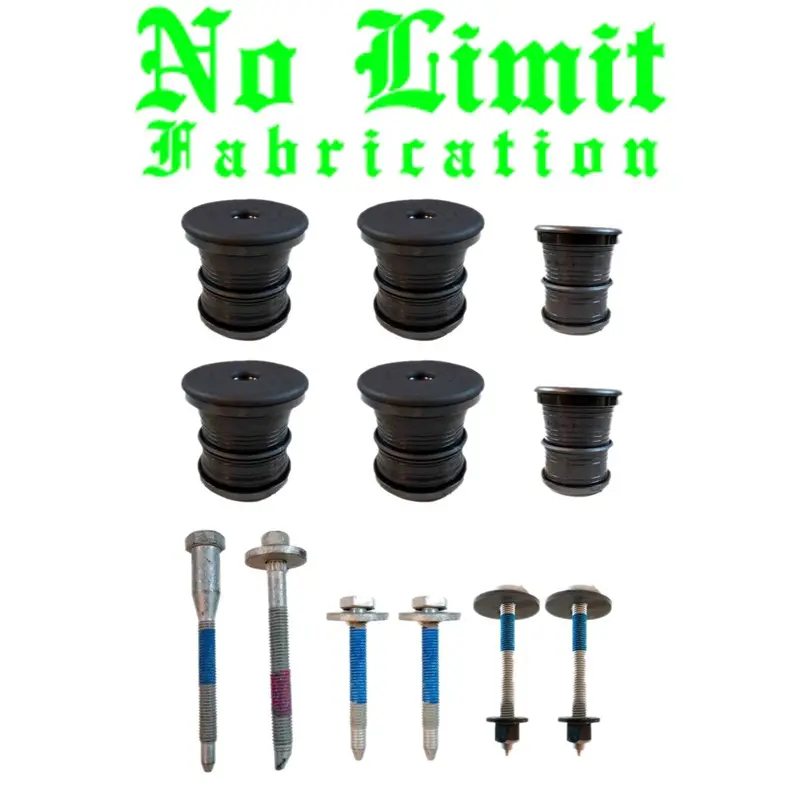 No Limit Silicone Body Cab Mounts For 03-07 Ford F-250/F-350 Regular/Extra Cab 1