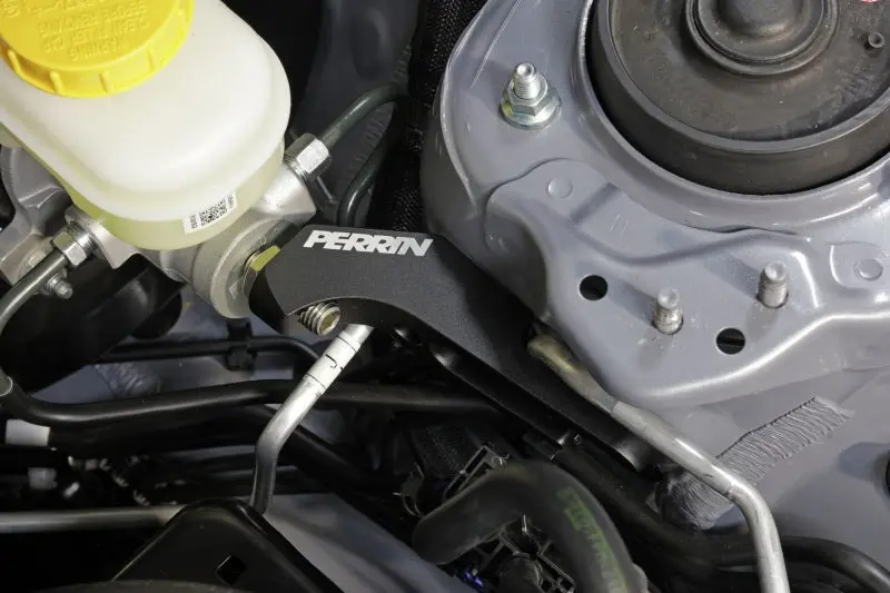 Perrin 13-20 & 2022 Subaru Brz / 2022 Toyota Gr86 / 17-20 Toyota 86 Master Cylinder Support - Black 2