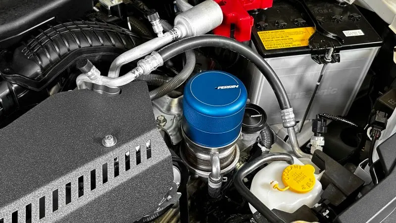 Perrin 2015+ Subaru Wrx/Sti Oil Filter Cover - Blue 1