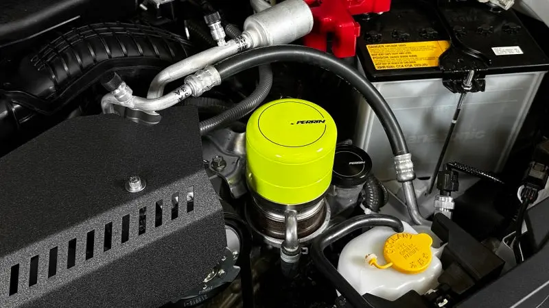 Perrin 2015+ Subaru Wrx/Sti Oil Filter Cover - Neon Yellow 1