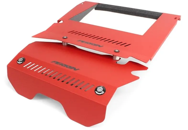 Perrin Performance Red Engine Cover Kit For 2015-2021 Subaru Wrx 1