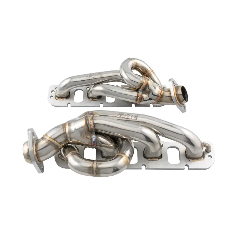 Ppe 1-5/8" Stainless Steel Shorty Exhaust Headers For 03-08 Dodge Ram 1500 5.7L 1