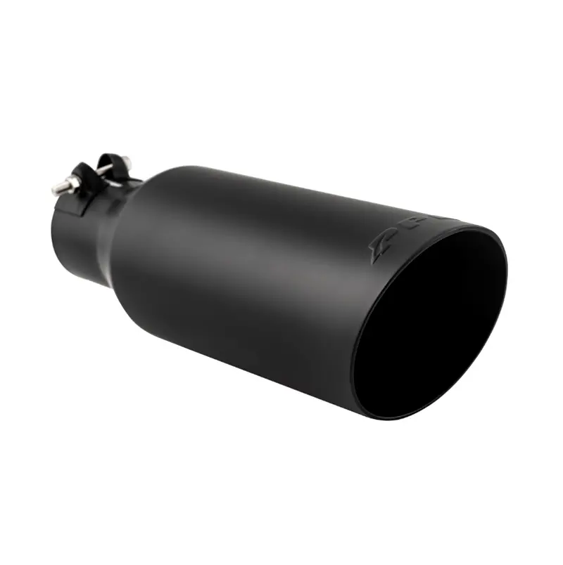 Ppe 2.5-Inch To 4-Inch Black 304 Stainless Steel Exhaust Tip 1