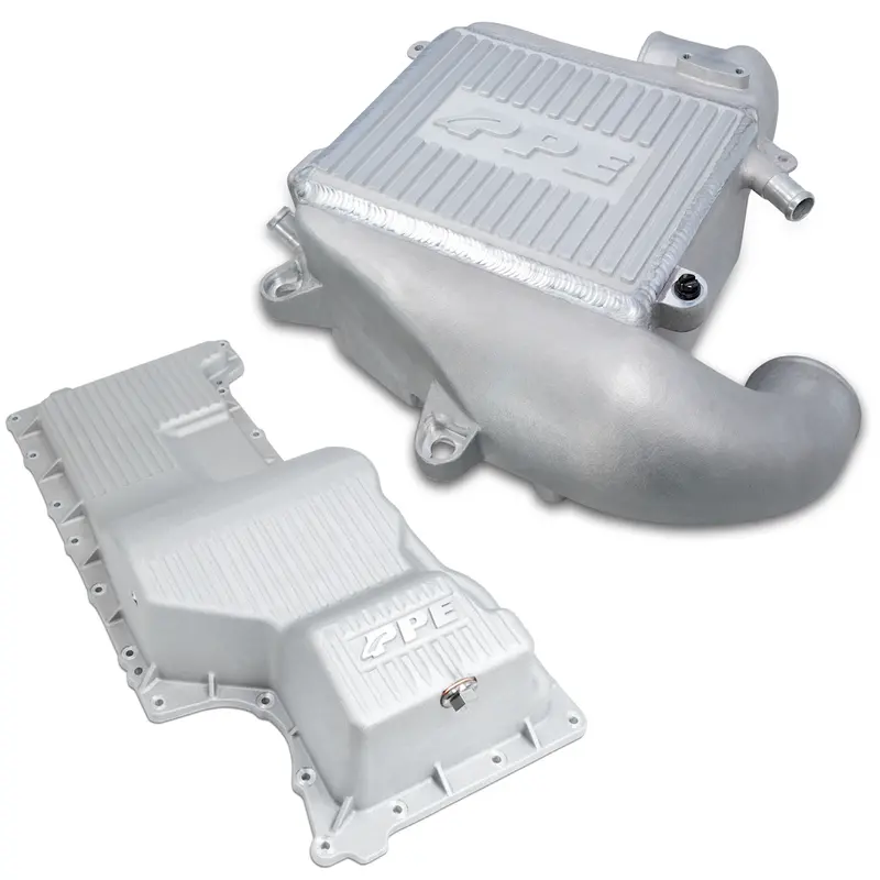 Ppe Air To Water Intercooler Kit W/ Deep Oil Pan Raw For 20-24 Gm 3.0L Duramax 1