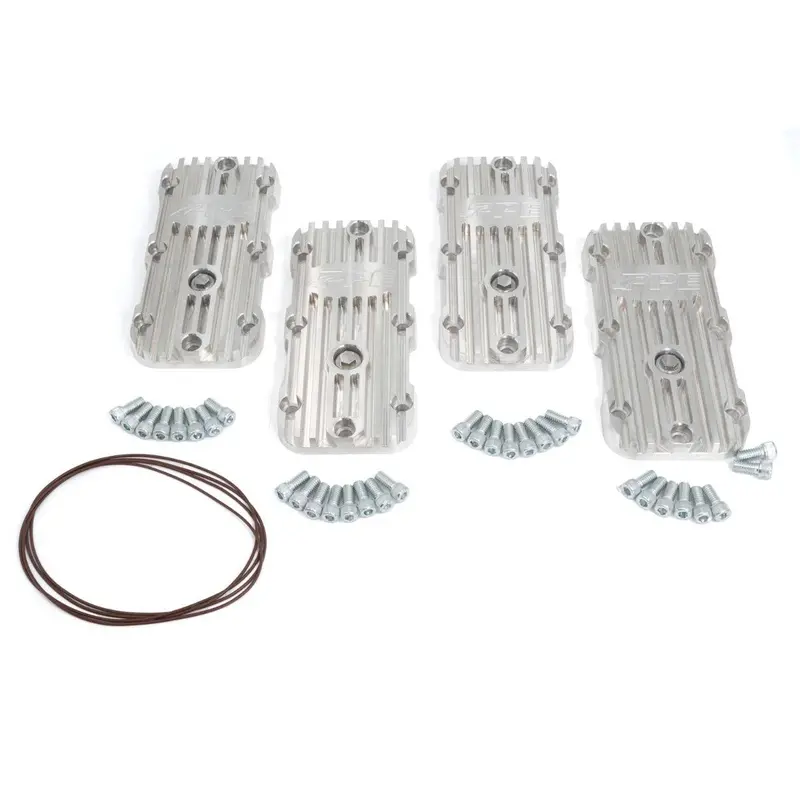 Ppe Billet Geared Hub Heat Sink Cover Set For 1992-2006 Hummer H1 Hmmwv Humvee 1