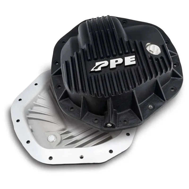 Ppe Black 11.5"/11.8" 14-Bolt Rear Differential Cover For 2019-2026 Ram 2500 3500 1