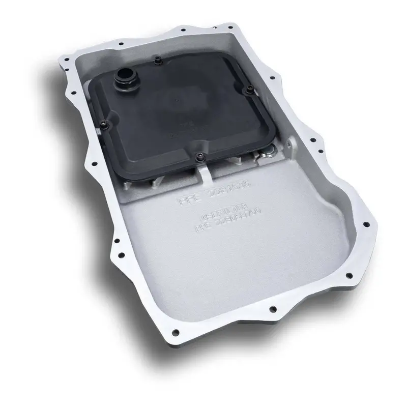 Ppe Black Aluminum 850Re Transmission Pan For 2018-2026 Jeep Wrangler/Gladiator 2