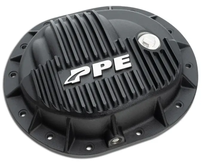 Ppe Black Aluminum Rear Differential Cover For 14-24 Gmc/Chevy 1500 9.5"/9.76" 1