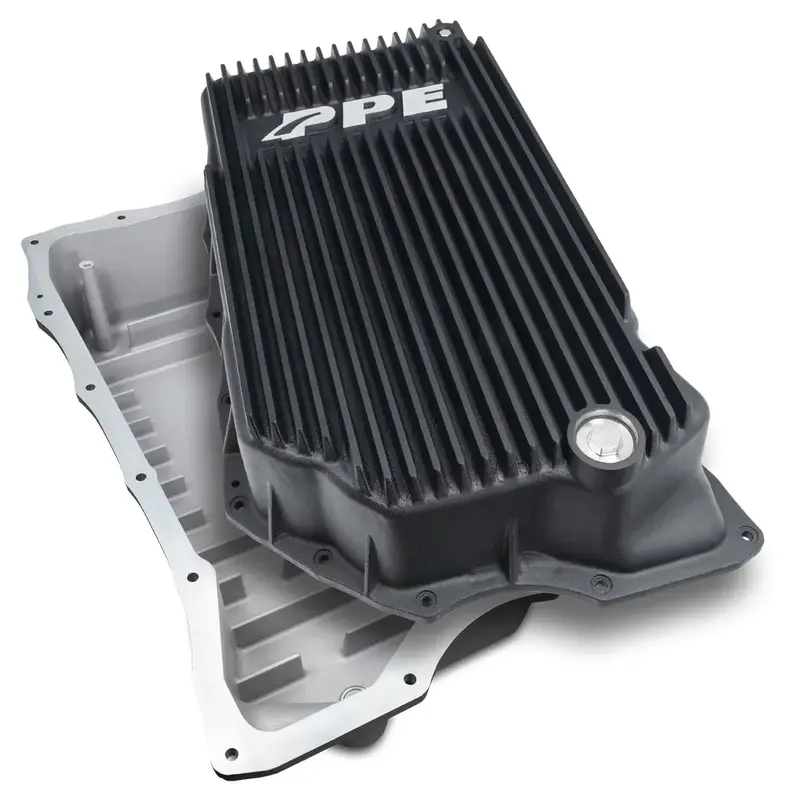 Ppe Black Deep 10L1000 Transmission Pan For 2020-2026 Gmc/Chevy 6.6L Duramax L5p 1