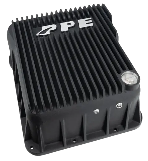 Ppe Black Deep Aluminum Transmission & Oil Pan Kit For 2017-2019 Gm 6.6L Duramax 2