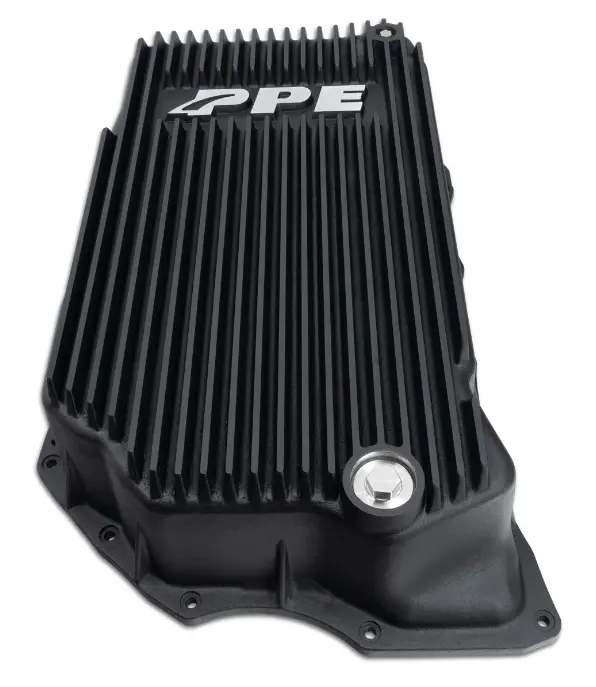 Ppe Black Deep Aluminum Transmission & Oil Pan Kit For 2020-2024 Gm 6.6L Duramax 2