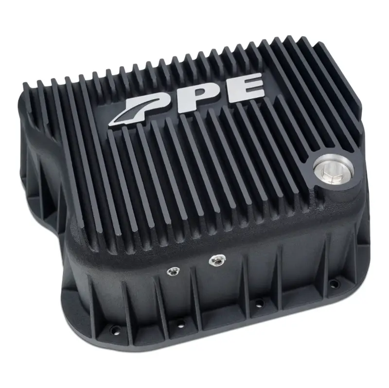Ppe Black Deep Trans Pan & Diff Cover For 03-07 Dodge Ram 5.9L Aa14-11.5 2