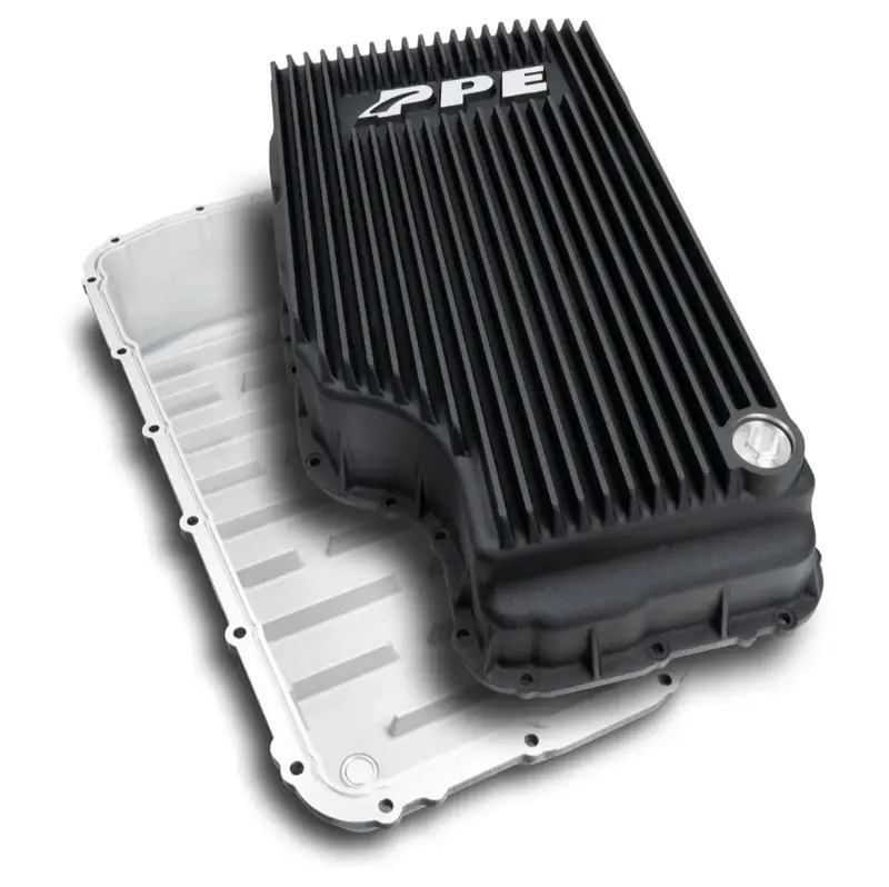 Ppe Black Deep Transmission Pan & Oil Pan Kit For 20-21 Ford F250/F350 10R140 2