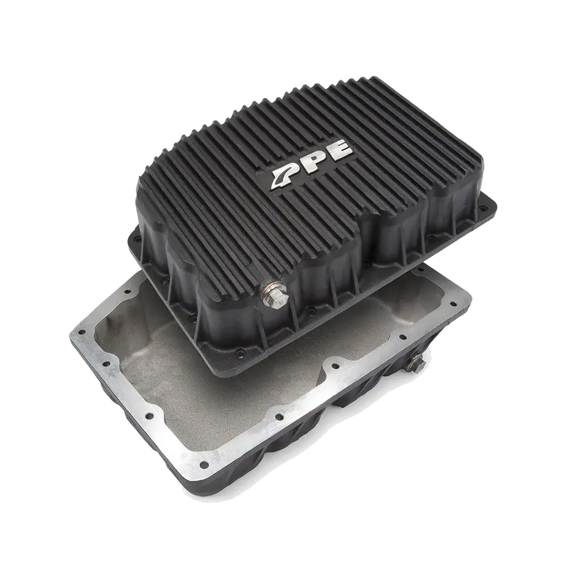 Ppe Black Oil Pan With Motorcraft 15W-40 Oil/Filter For 11-21 6.7L Powerstroke 2