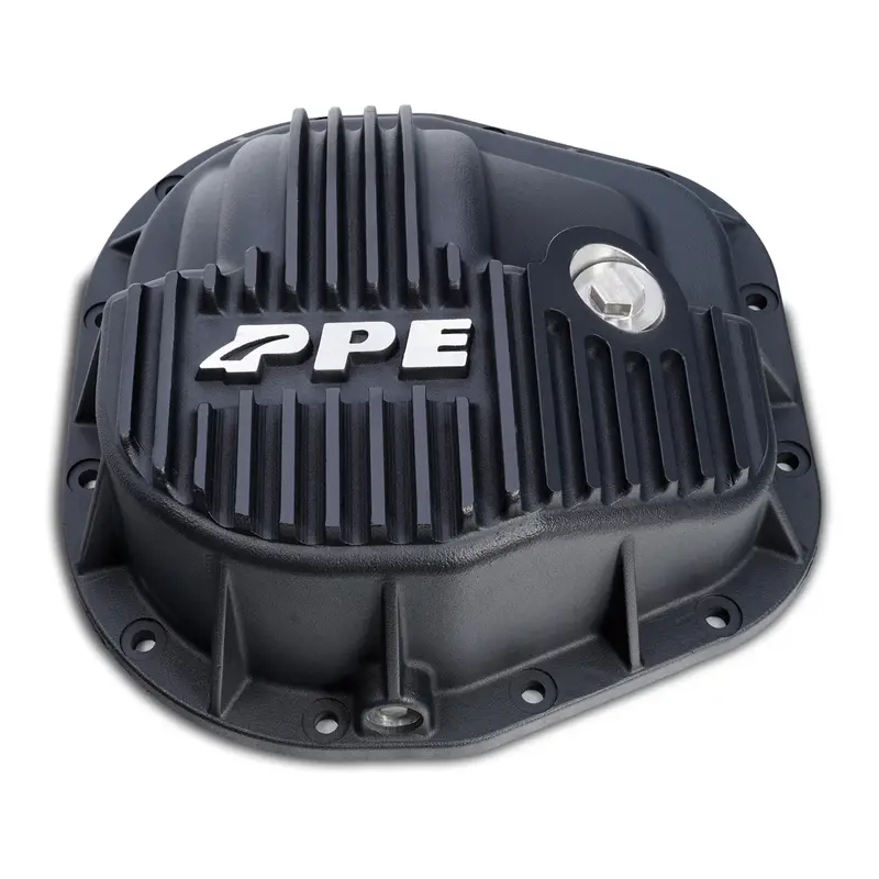 Ppe Blk Aluminum 12-Bolt Rear Differential Cover For 1990-2025 Ford F-250 F-350 1