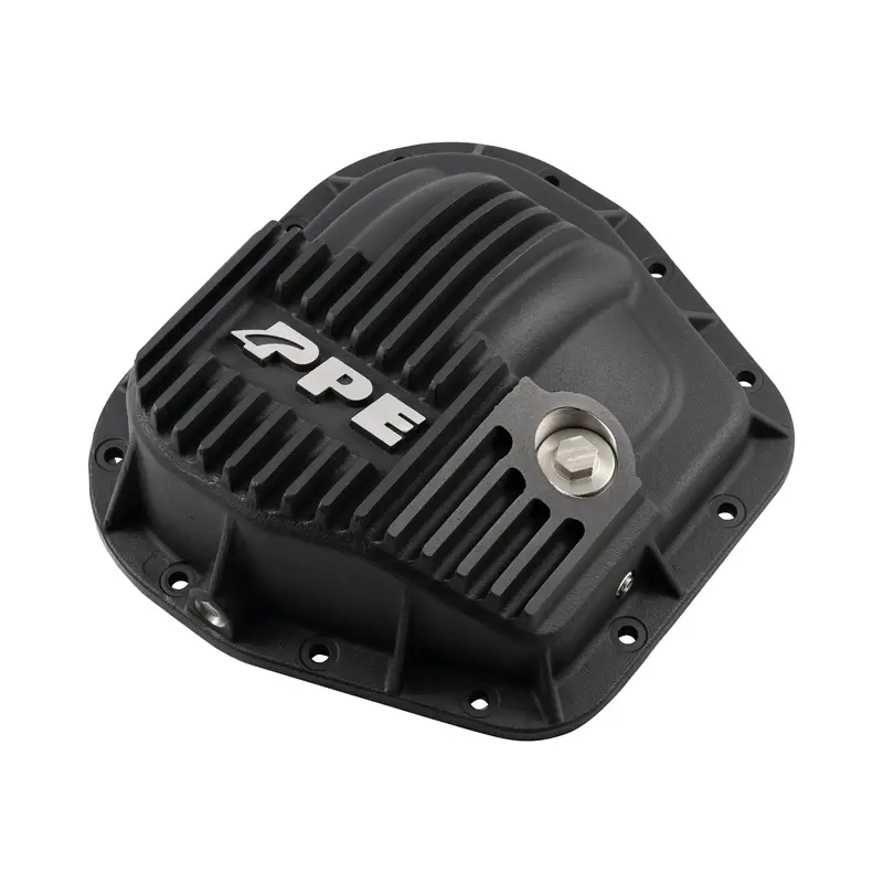 Ppe Blk Aluminum 12-Bolt Rear Differential Cover For 1990-2025 Ford F-250 F-350 2
