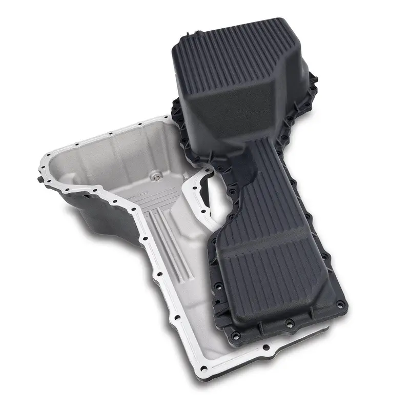 Ppe Blk Heavy Duty Aluminum Engine Oil Pan For 2020-2026 Gmc Chevy 6.6L Duramax 1