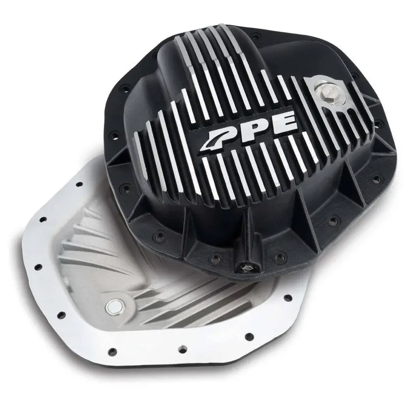 Ppe Brushed 11.5"/11.8" 14-Bolt Rear Differential Cover For 2019-2026 Ram 2500 3500 1