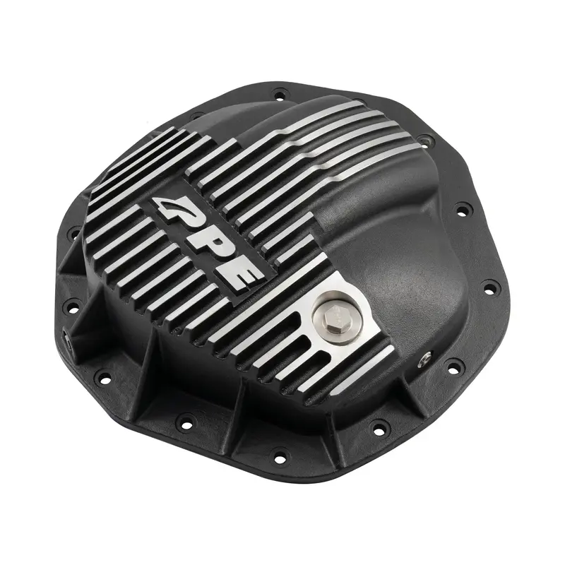 Ppe Brushed 11.5"/11.8" 14-Bolt Rear Differential Cover For 2019-2026 Ram 2500 3500 2