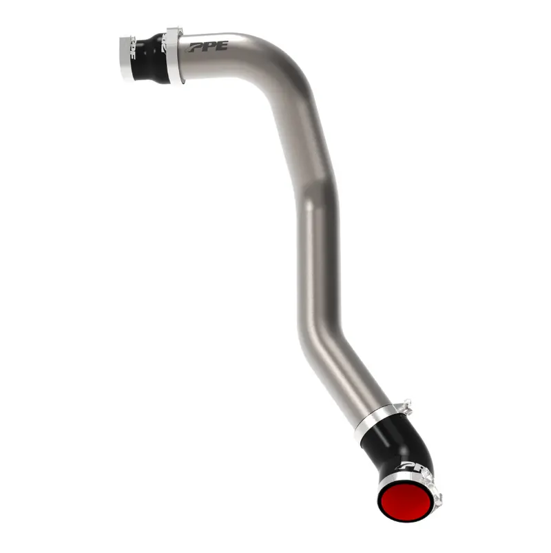 Ppe Brushed 3" Hot Side Intercooler Charge Pipe For 04-10 Gmc Chevy 6.6L Duramax 1