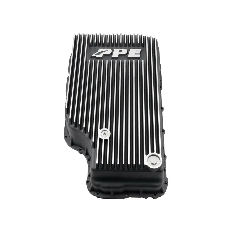Ppe Brushed Aluminum Deep 10R140 Transmission Pan 2020-2026 Ford 6.7L Powerstroke 1