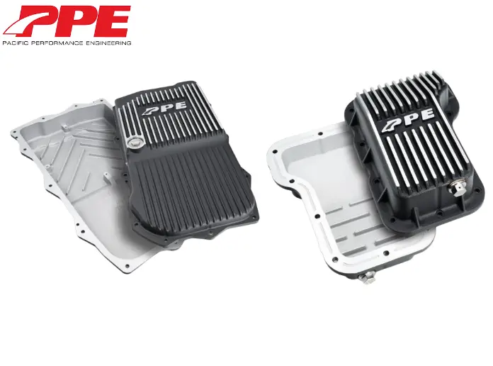 Ppe Brushed Aluminum Transmission & Oil Pan For 2018-2024 Jeep Wrangler 2.0L Jl 1