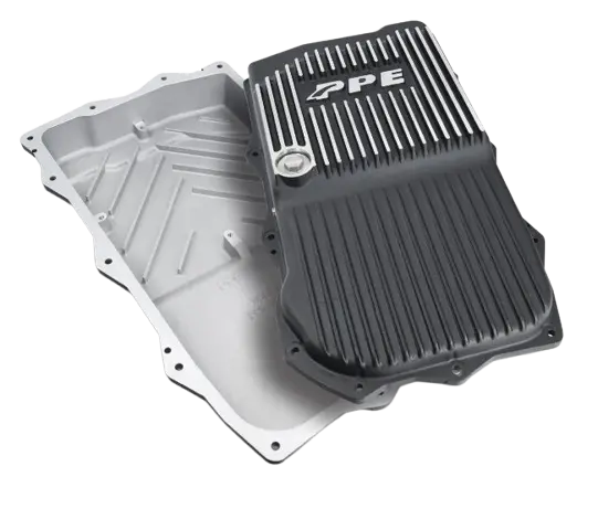 Ppe Brushed Aluminum Transmission & Oil Pan For 2018-2024 Jeep Wrangler 2.0L Jl 2