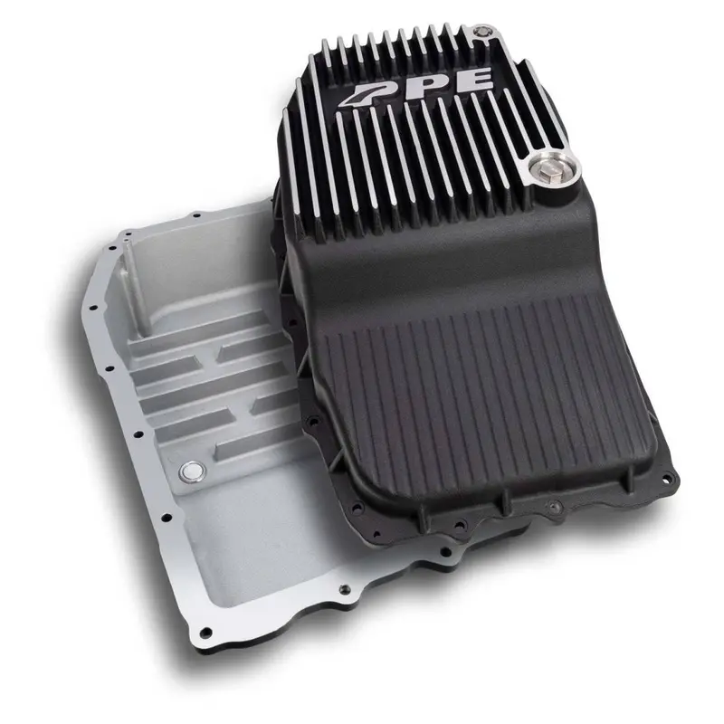 Ppe Brushed Deep Aluminum 8L45/8L90 Transmission Pan For 2015-2025 Gmc/Chevrolet 1