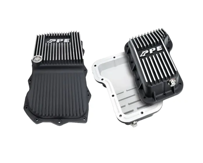 Ppe Brushed Deep Aluminum Transmission & Oil Pan For 18-24 Jeep Wrangler 2.0L 1