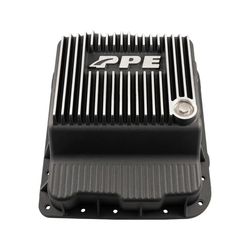 Ppe Brushed Deep Transmission Pan For 1985-2014 Gmc/Chevy 4L60e/4L65e/4L70e/4L75e/700R4 With Automatic Transmission 2