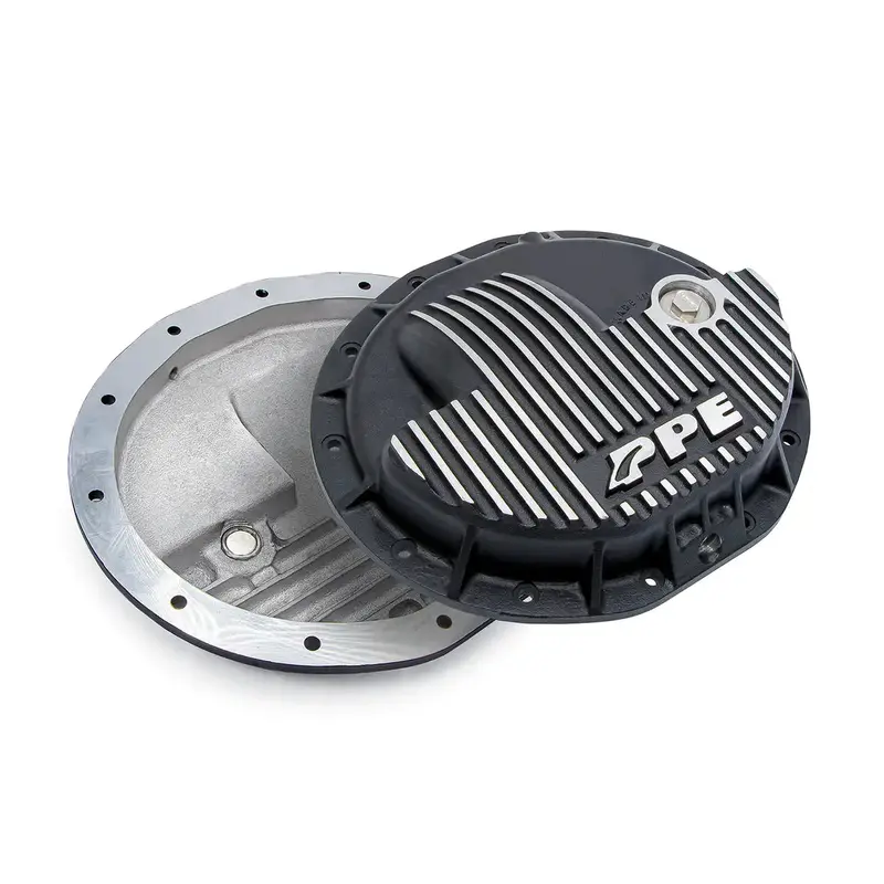 Ppe Brushed Heavy Duty Aluminum Front Differential Cover For 13-26 Ram 2500/3500 1