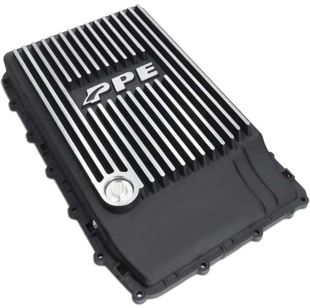 Ppe Brushed Trans Pan/Oil Pan/ Rear Diff Cover For 18-21 Ford F150 3.0L 10R80 2