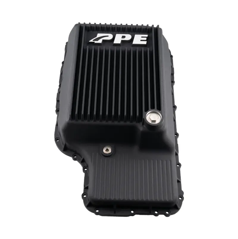 Ppe Deep Black 10R140 Transmission Pan For 2020-2026 Ford 6.2L/7.3L Super Duty Gas 1