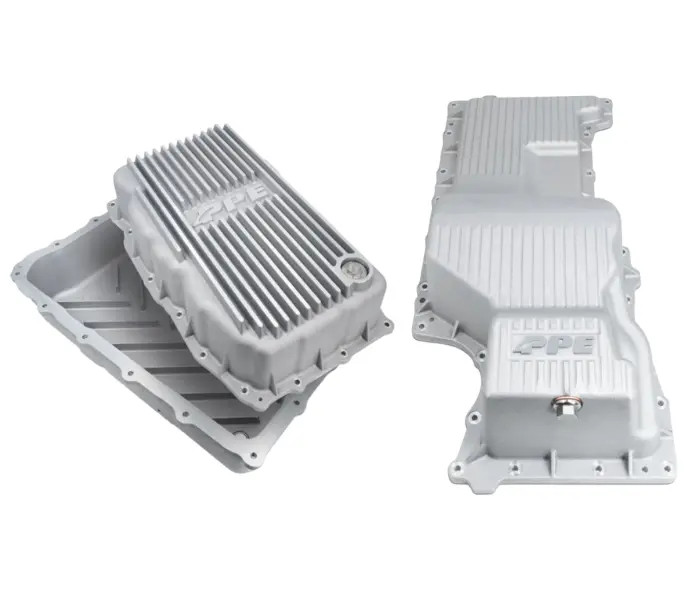 Ppe Deep Raw Aluminum Transmission & Oil Pan Kit For 2020-2024 Gm 3.0L Duramax 1