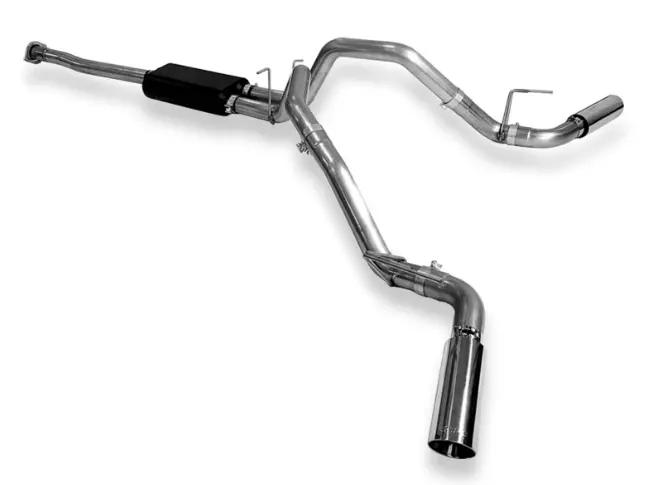 Ppe Dual Exit Cat-Back Exhaust Kit W/ Polished Tips For 2019-2023 Ram 1500 5.7L 1