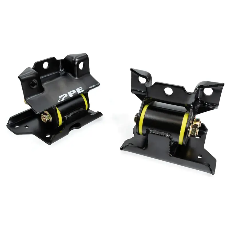 Ppe Heavy Duty 60A Hardness Silicone Engine Mount Kit For 01-10 Gm 6.6L Diesel 1