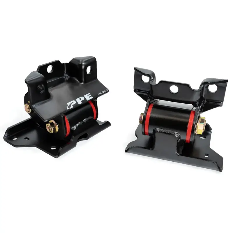 Ppe Heavy Duty 70A Hardness Silicone Engine Mount Kit For 01-10 Gm 6.6L Diesel 1