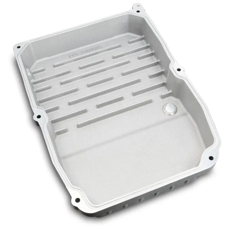 Ppe Heavy Duty Black Transmission Pan For 2006-2018 Dodge/Jeep Wa580/W5a580/Nag1 2