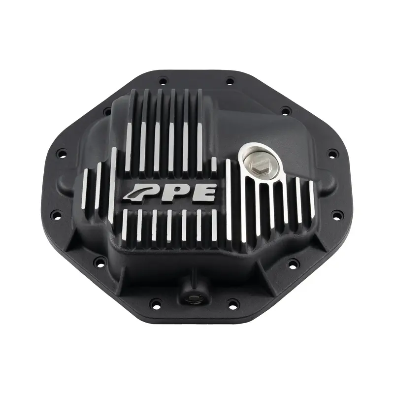Ppe Heavy Duty Brushed 9.25" 12-Bolt Rear Differential Cover For 94-26 Ram 1500 1