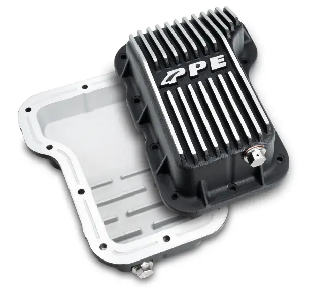 Ppe Heavy Duty Brushed Aluminum Oil Pan Kit For 2018-2024 Jeep Wrangler 2.0L 1