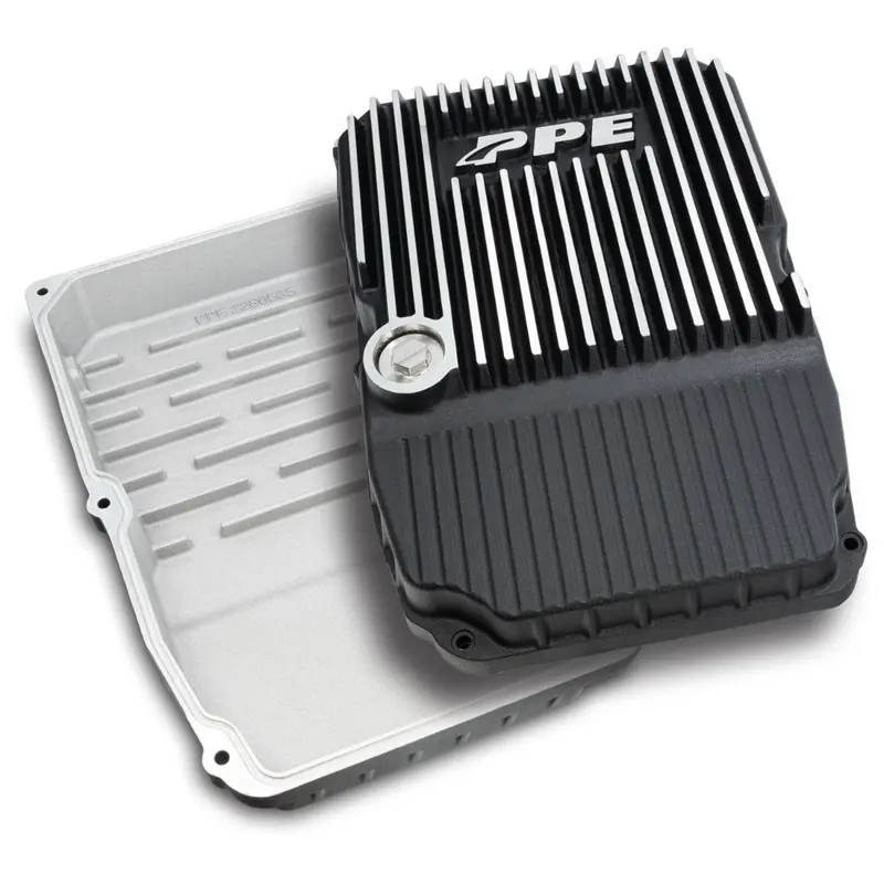 Ppe Heavy Duty Brushed Transmission Pan For 06-18 Dodge/Jeep Wa580/W5a580/Nag1 1