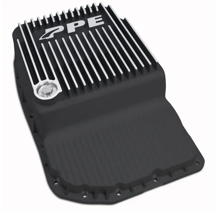 Ppe Heavy Duty Brushed Transmission Pan For 07-21 Gm 1500/Yukon/Avalanche 6L80 1