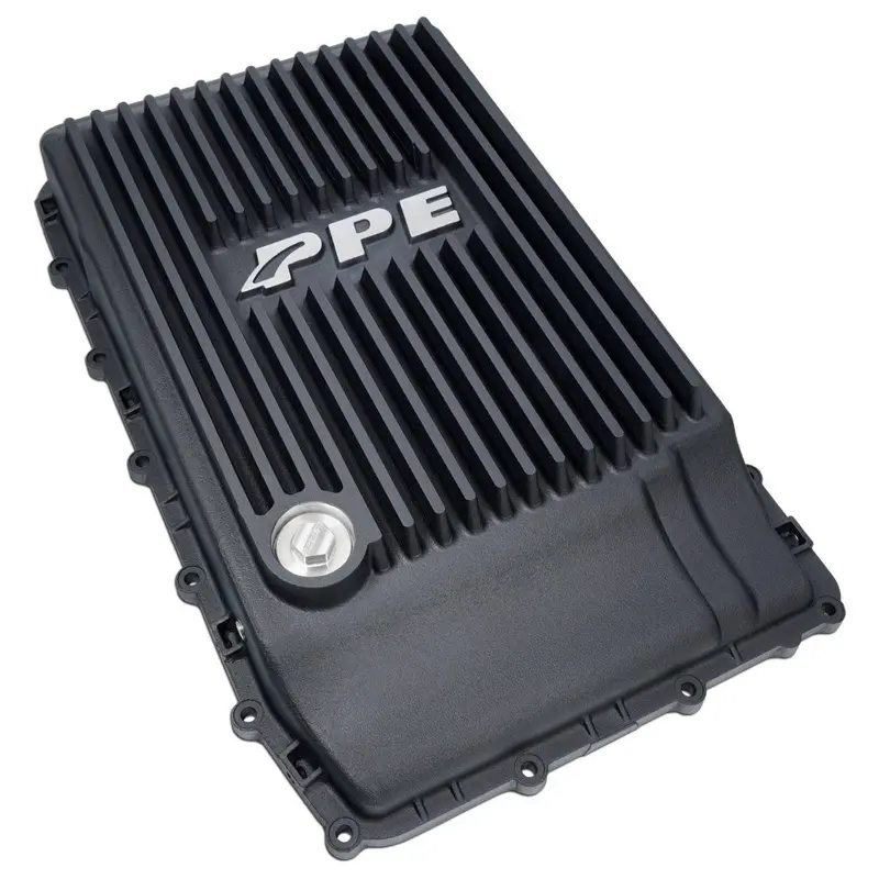 Ppe Heavy-Duty Cast Aluminum 10R80 Transmission Pan (Black) 2
