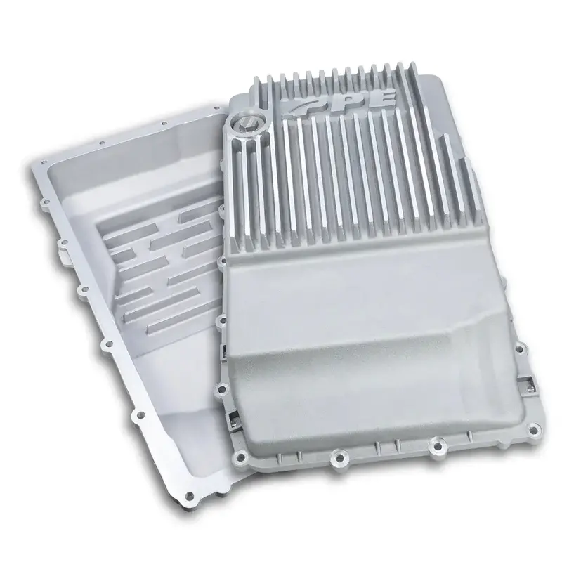 Ppe Heavy-Duty Cast Aluminum Deep 10R60/10R80 Transmission Pan (Raw) For 2017-2026 F-150/Ranger/Bronco 1