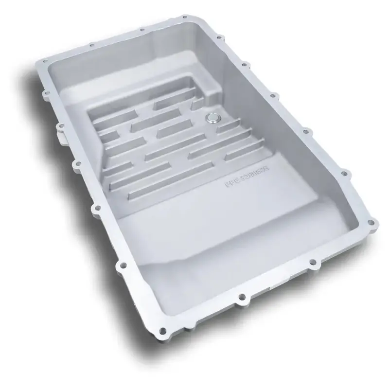 Ppe Heavy-Duty Cast Aluminum Deep 10R60/10R80 Transmission Pan (Raw) For 2017-2026 F-150/Ranger/Bronco 2