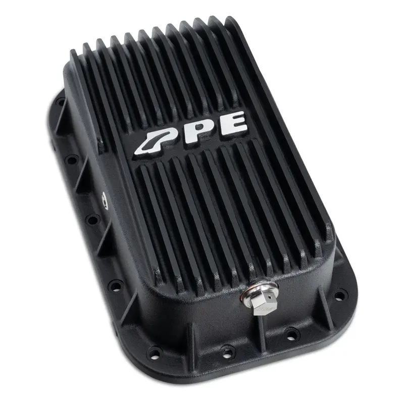 Ppe Heavy-Duty Cast Aluminum Oil Pan - Black For 12-18 Jeep 3.6L Jk Wrangler Pentastar 2