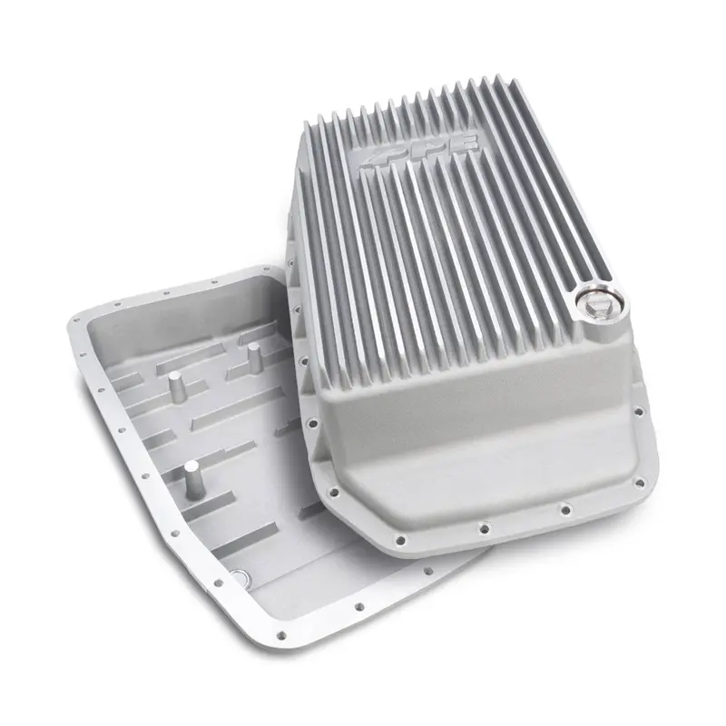 Ppe Heavy-Duty Deep Cast Aluminum Transmission Pan For 2009-2017 Ford W/ 6R80 1