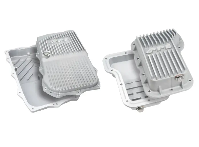 Ppe Heavy Duty Raw Aluminum Transmission & Oil Pan For 18-24 Jeep Wrangler 2.0L 1